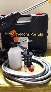 HIDROLAVADORA PORTATIL CON BATERIA